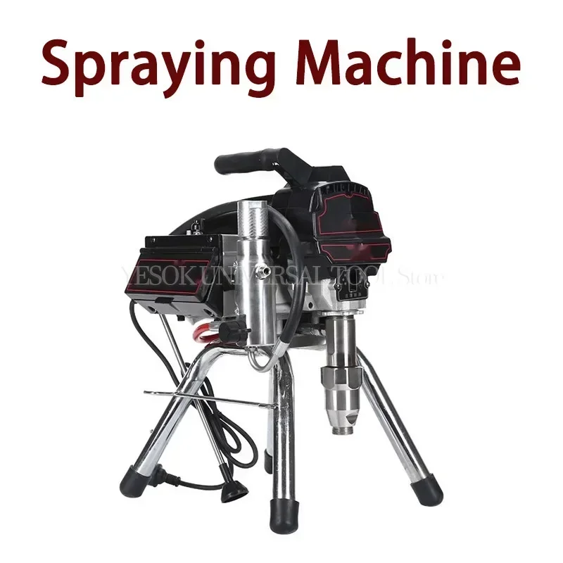 3500W Elektrische Hogedruk Airless Spuitmachine Sproeier High Power Huishoudelijke Muur Behandeling Verf Sproeier Gereedschap Vloeibare Zeep