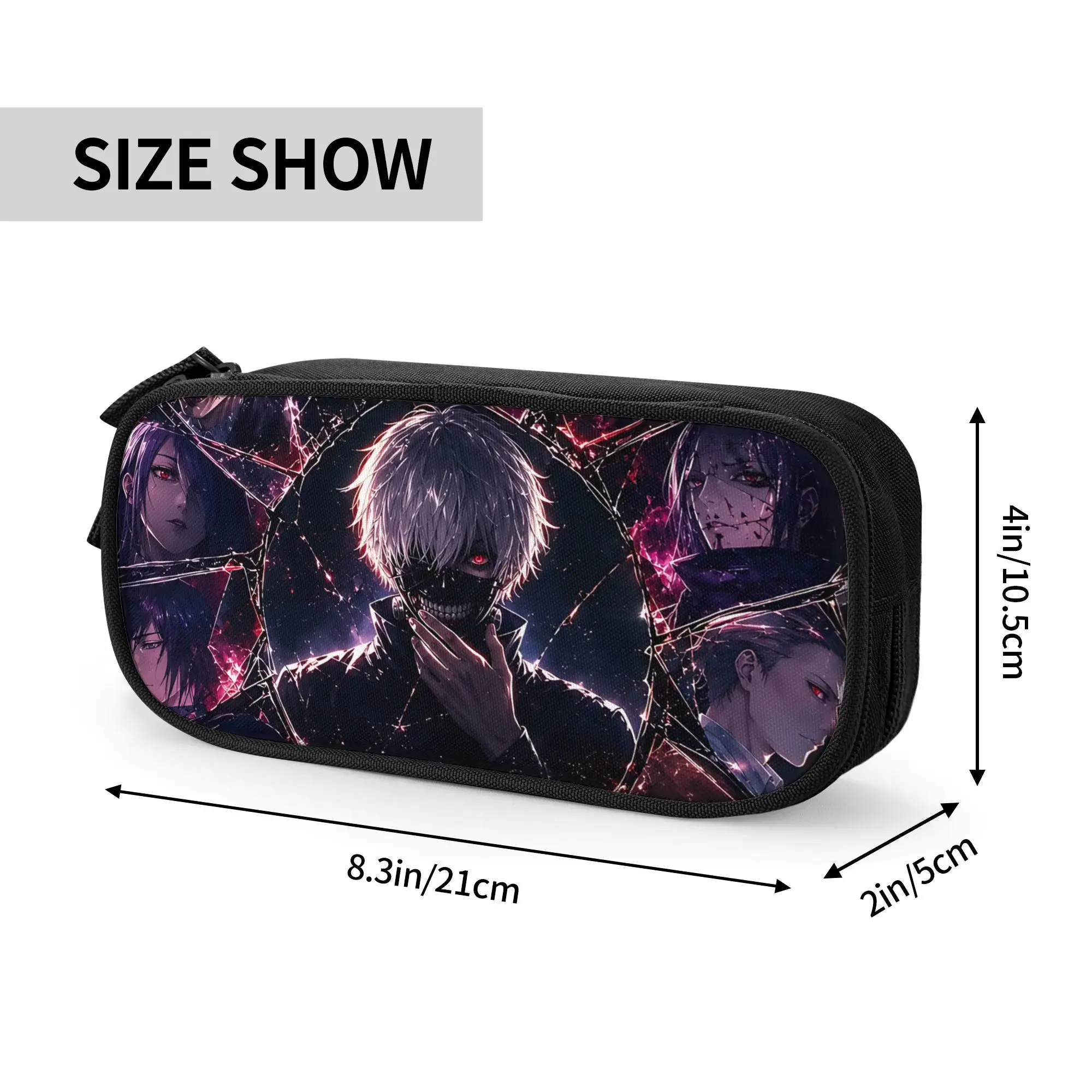 Custom Halloween Tokyo Ghoul Kaneki Large Capacity Bags for Child  Handheld Study Bag for Boys Gilrs Kids