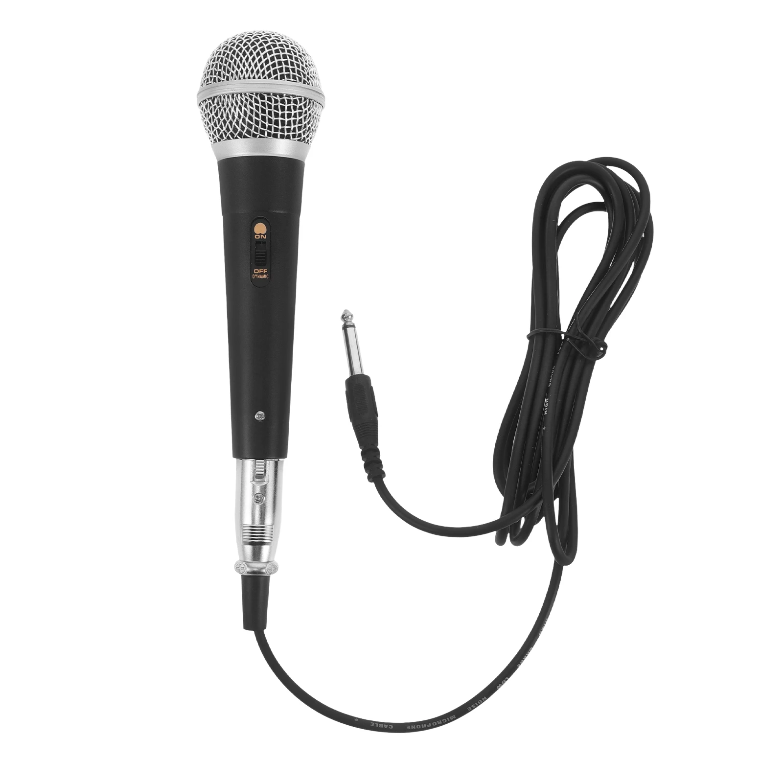 

Wired Moving Coil Microphone for Singing Karaoke Handheld Metal Instrument with Cable Professional Vocal Mic Durability Plug