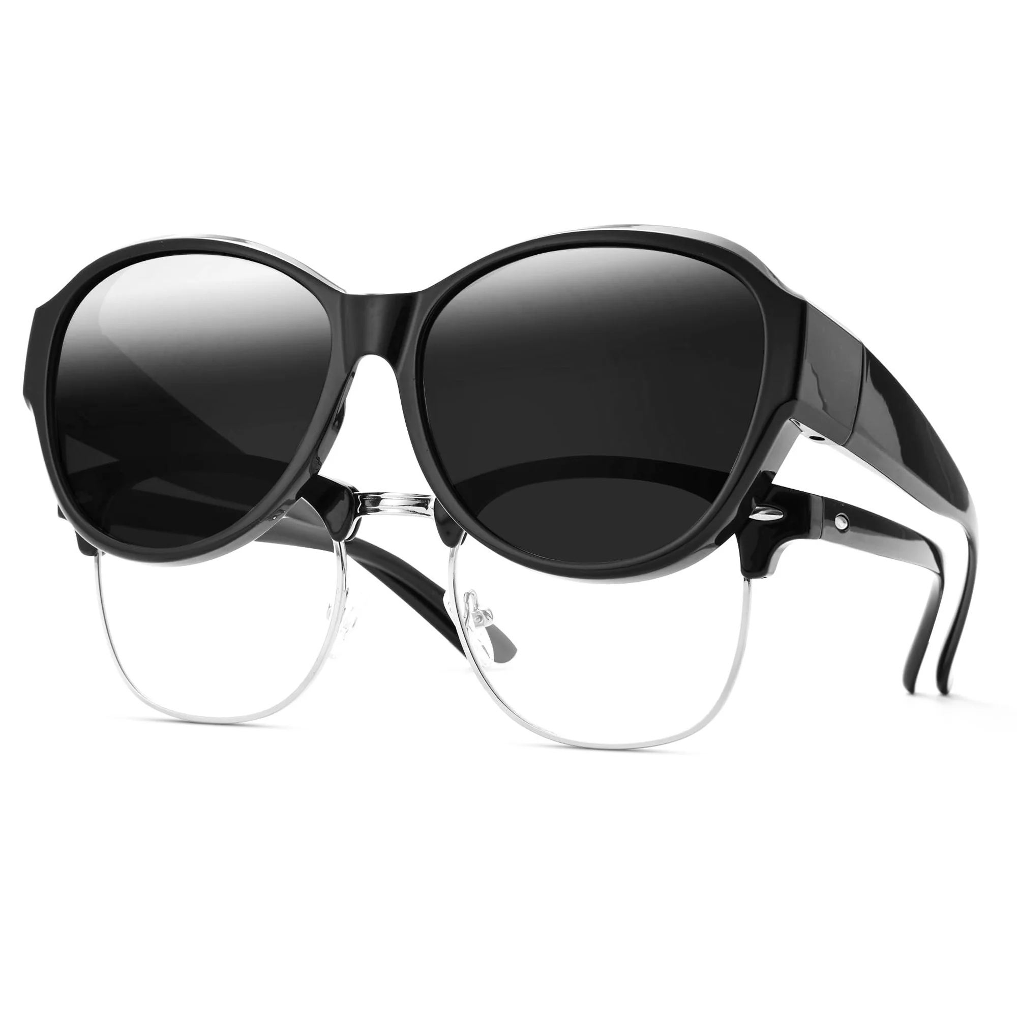 

Fit Over Sunglasses Women Polarized Over Glasses Shades Wrap Around Lightweight UV Pretection