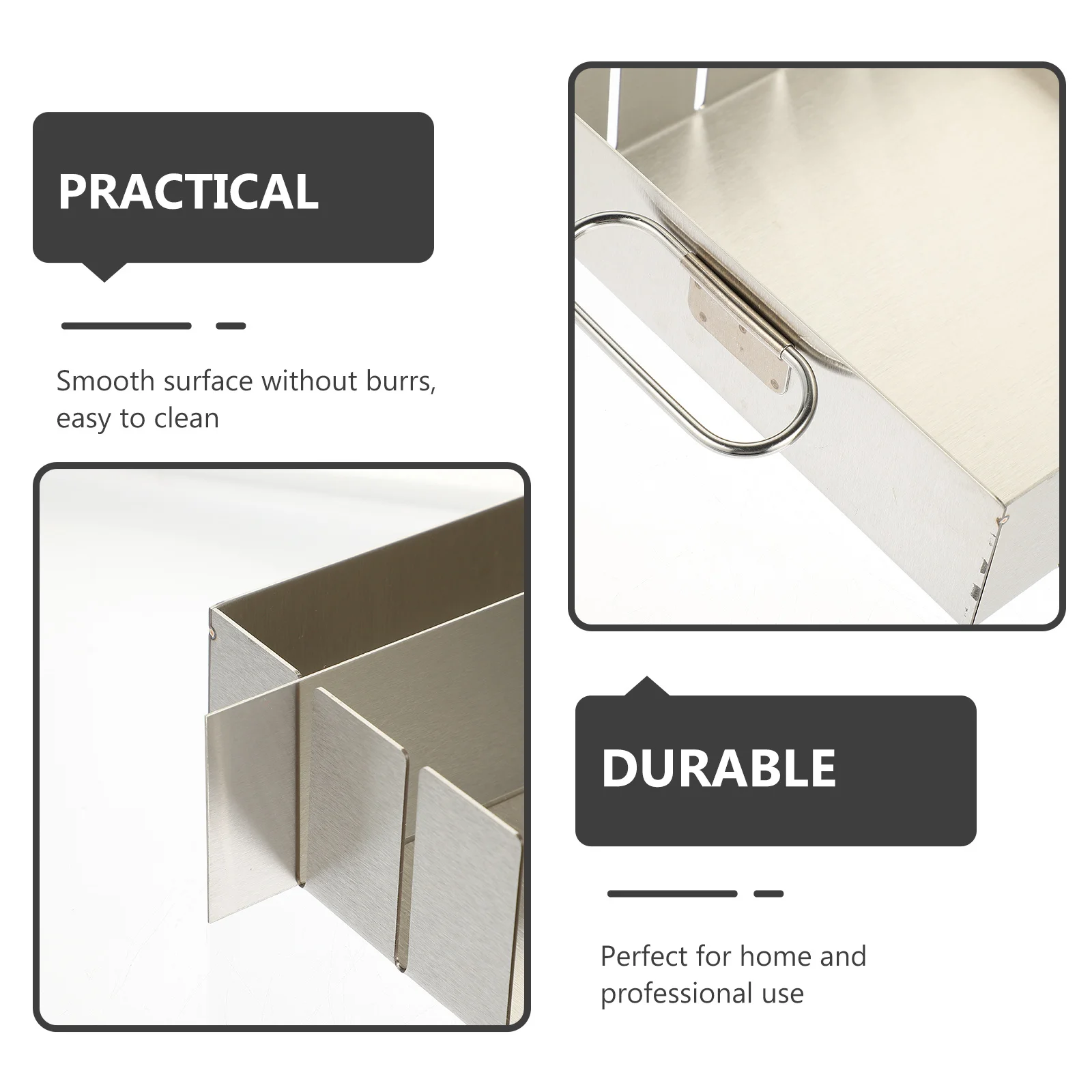 

1Set Nougat Shaping Tray Premium Stainless Steel Nonstick Easy to Demold for Home and Professional Use Baking Sheet Pan