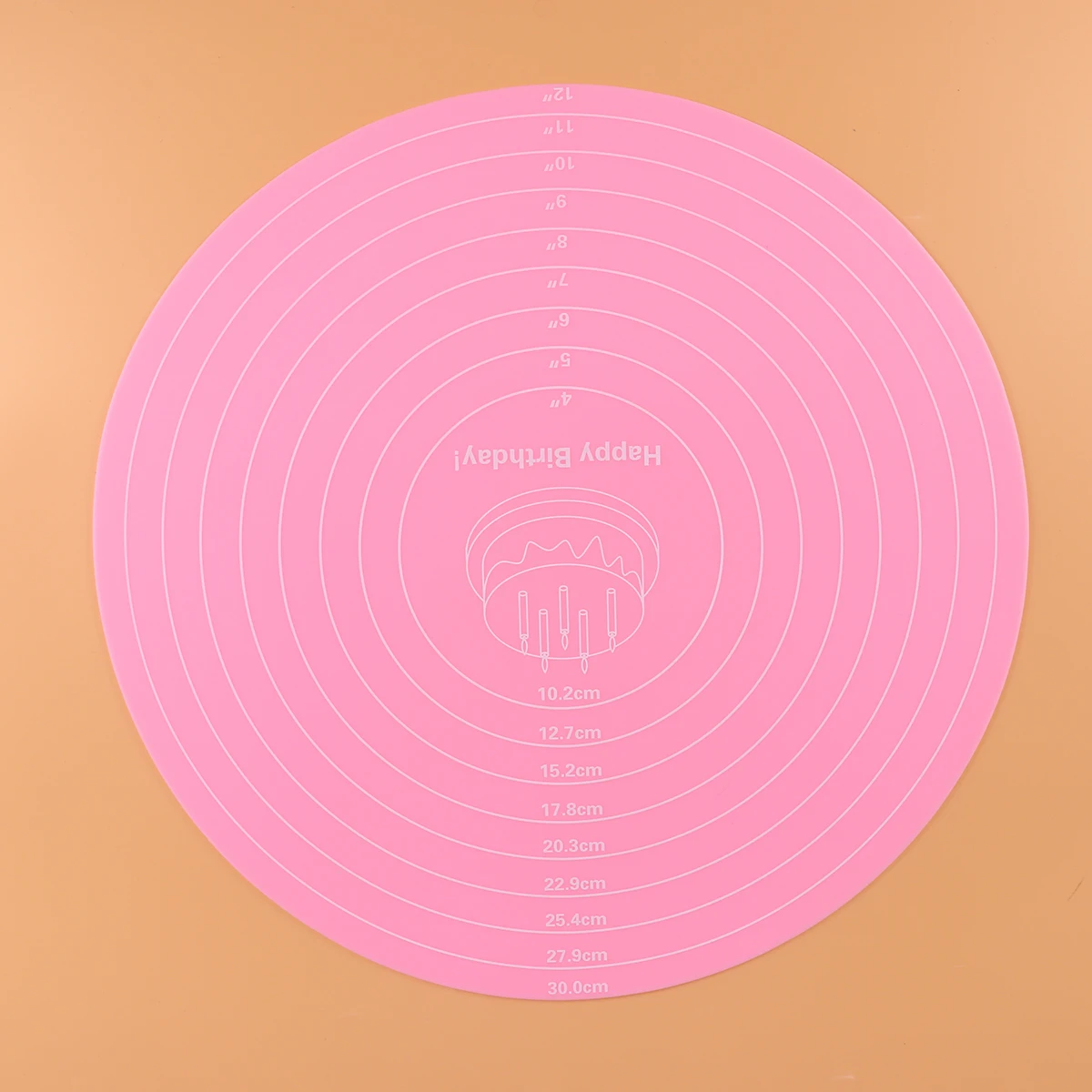 

1pc 12 Inch Round Reusable Cake Board Baking Accessories Display Base Cupcake Decorating Supplies Non for Wedding