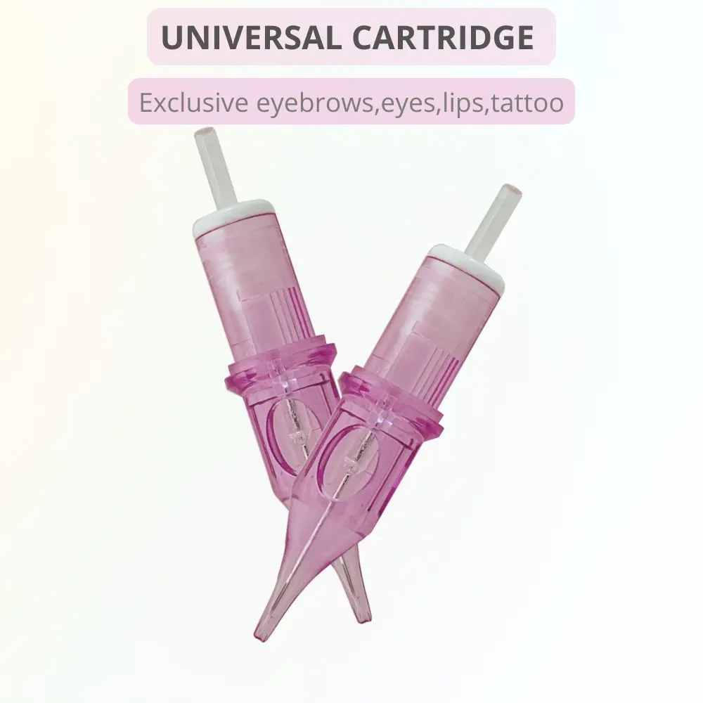 إبر ماكياج دائم نظام خرطوشة معقمة يمكن التخلص منها RL/RS/RM/M1 0.35 مللي متر إبر الوشم لآلة القلم الدوارة الحاجب #6