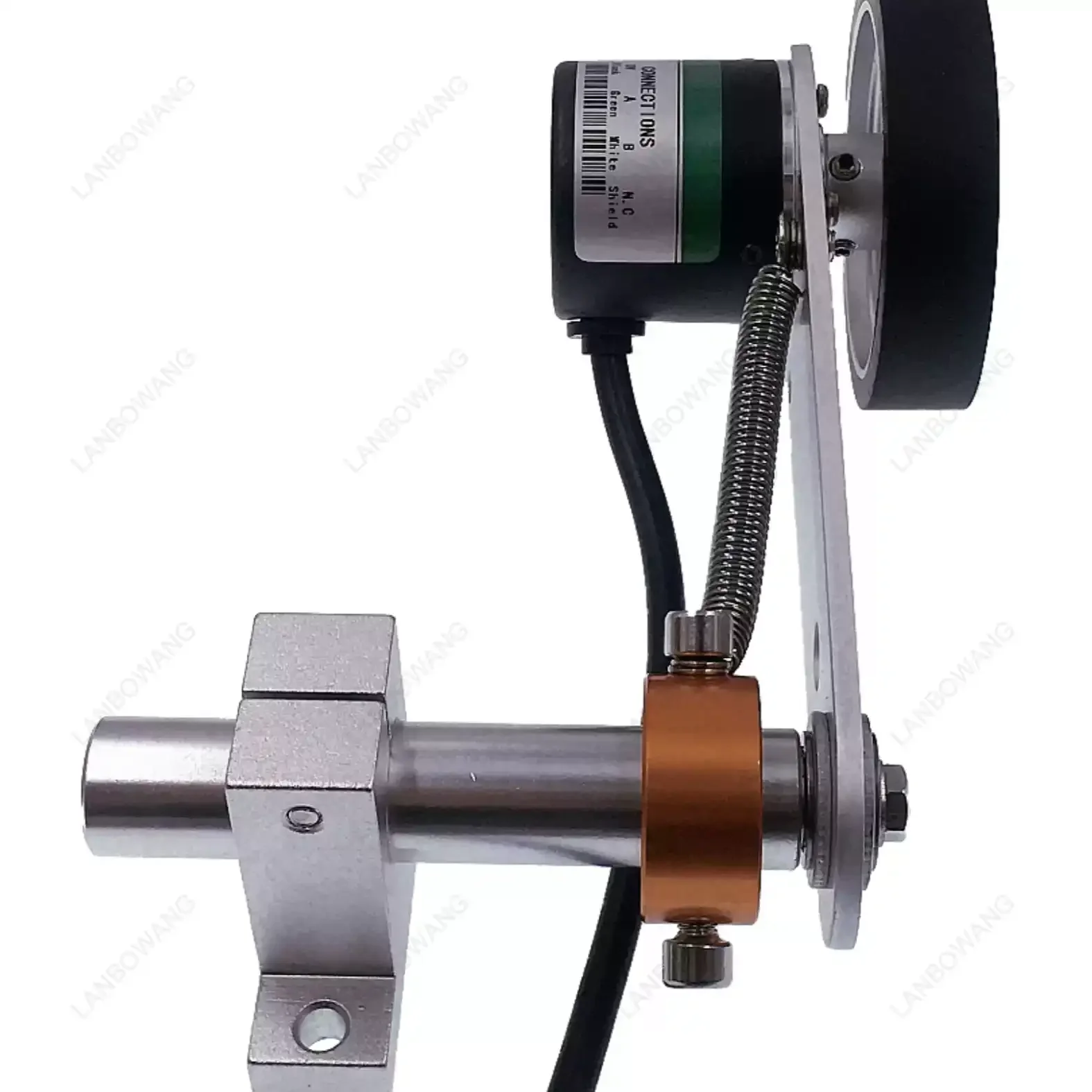 High-Precision Plus Minus Counter Encoder Meter Wheel With Bracket