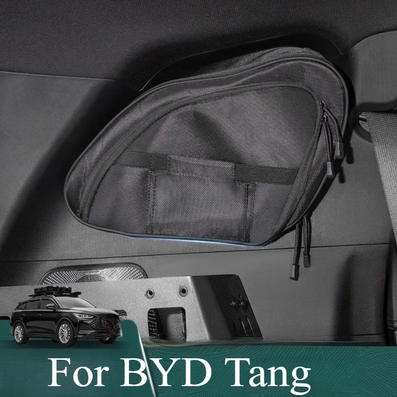 

Сумка для хранения окон BYD Tang, сумка для хранения бокового окна автомобиля, маленькая школьная сумка, внутренний карман для хранения, домашняя организация