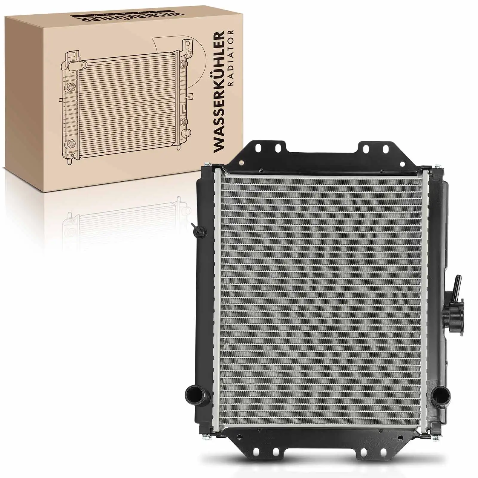 Frankberg 1x Kühler Wasserkühler Motorkühler für Suzuki SJ 410 OS Samurai SJ 1.0L 1981-2004 1770080000 1770080002 1770080001