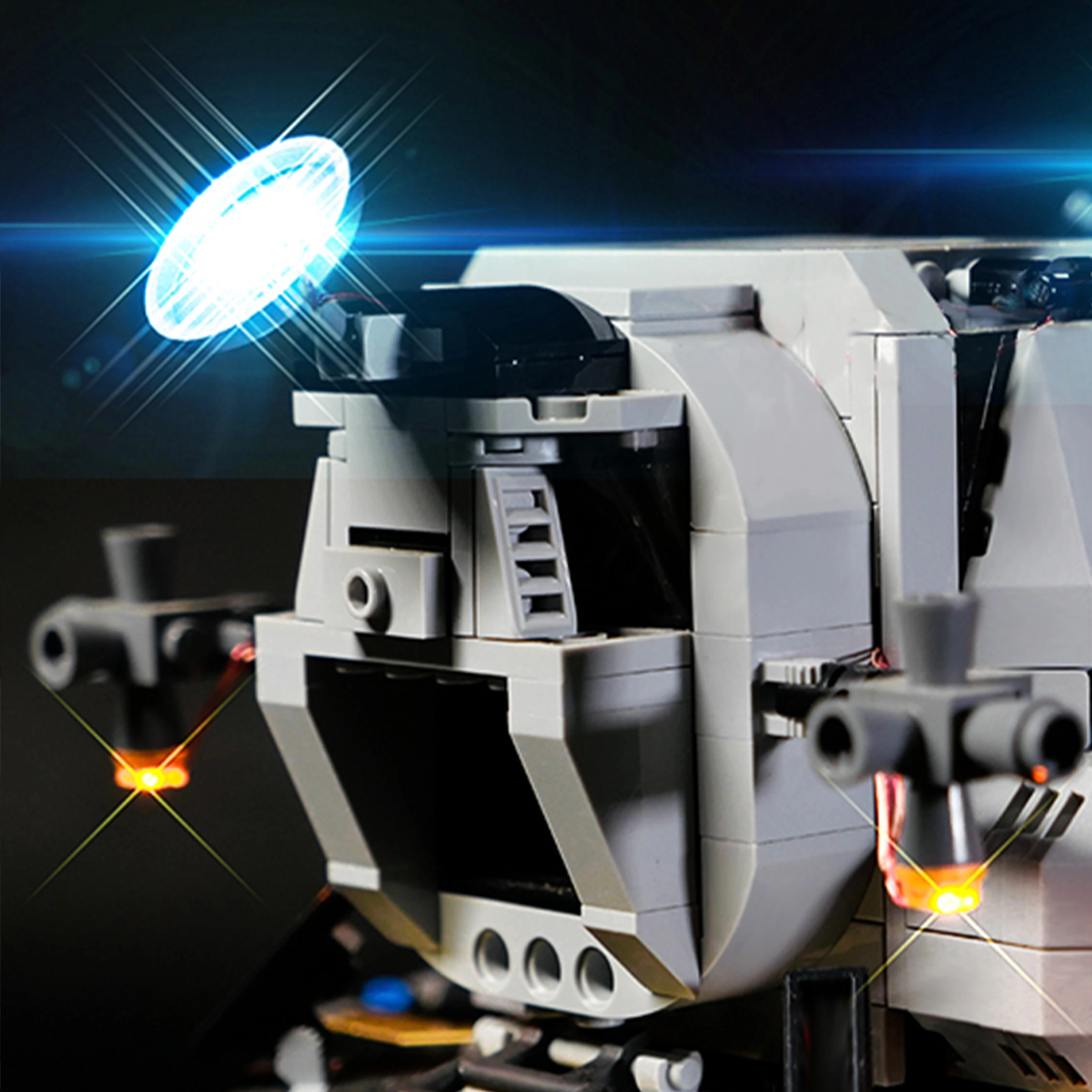 LED Lighting Kit Compatible with 10266 NASA Apollo 11 Lunar Lander Building Blocks Model Decorative Light Set for Display