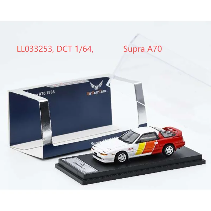 

DCT Diecast 1:64 Scale Supra A70 Simulation Alloy Material Toy Vehicle Collection Ornament