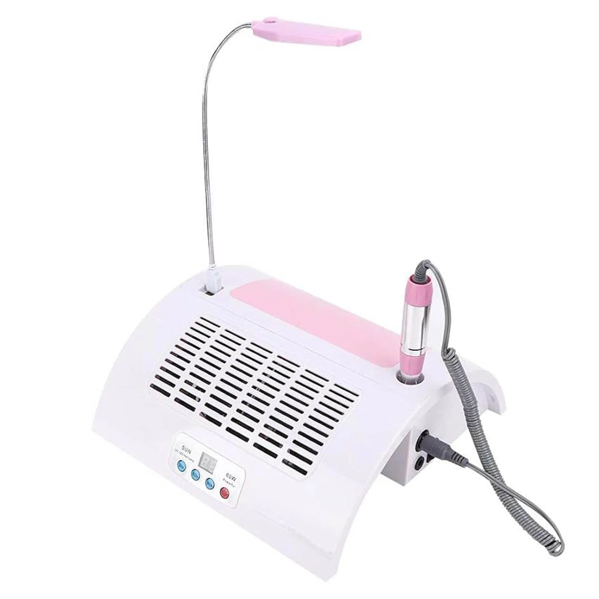 5 In 1 Nail Lamp 60W Nail Dryer UV LED Light Fast Drying Manicure Lamp 5 In 1 Nail Machine