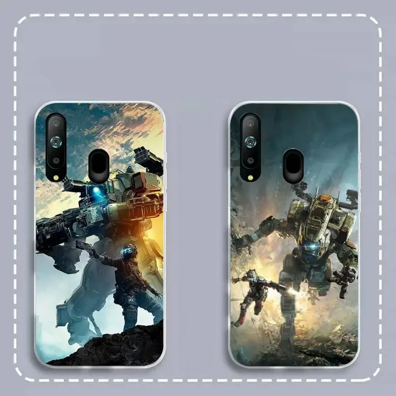 T-Titanfall- 2 Game Poster Cool Phone Case For Samsung Galaxy A71 70 52 51 40 31 50 30 21 12 10 03 S Transparent Soft Cover