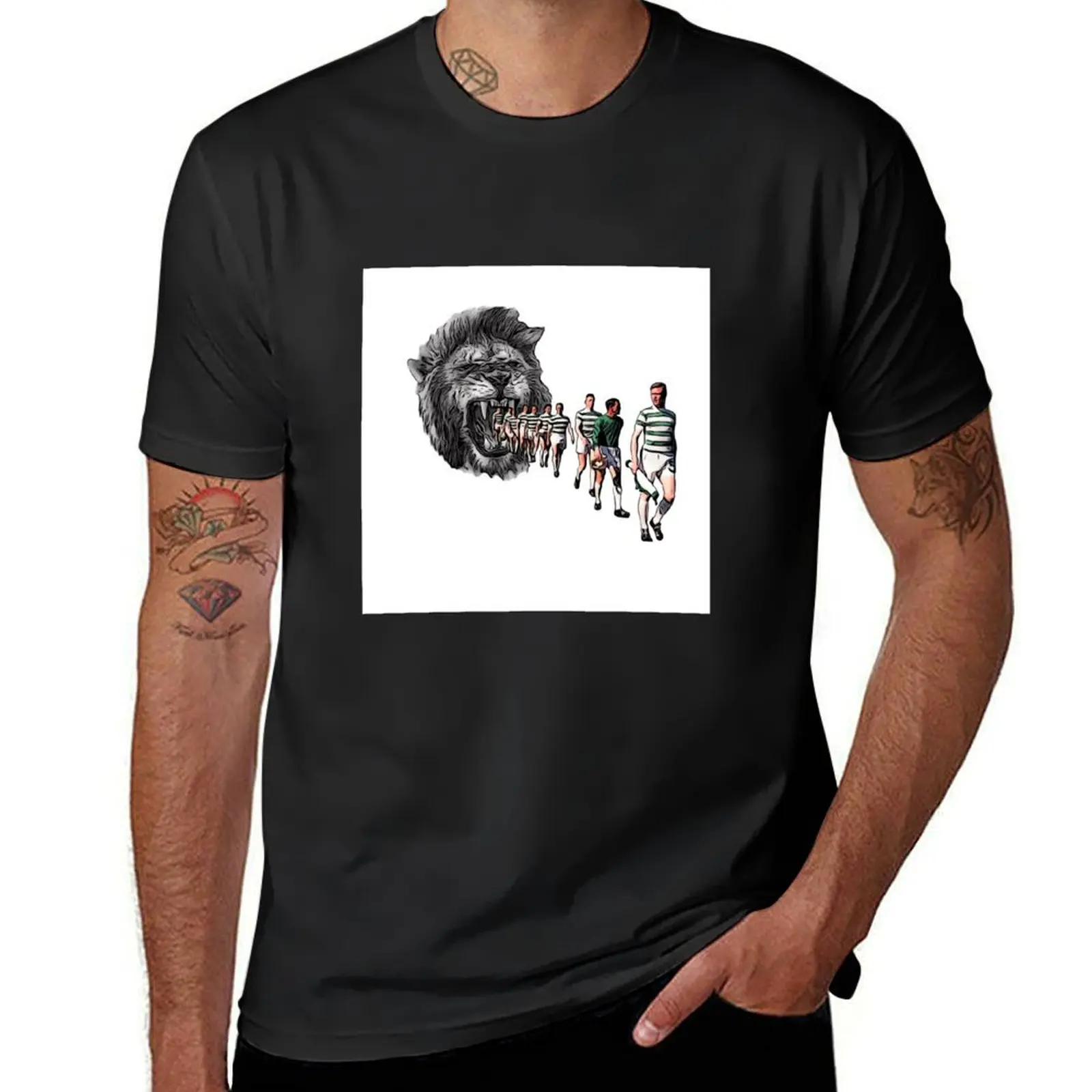 Lisbon Lions T-Shirt Blouse anime t shirts for men graphic