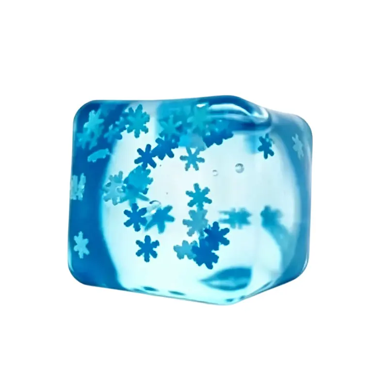 Snowflake Ice Cube Anti-stress Squishy Slow Rebound Squeeze Toy_voghion.com