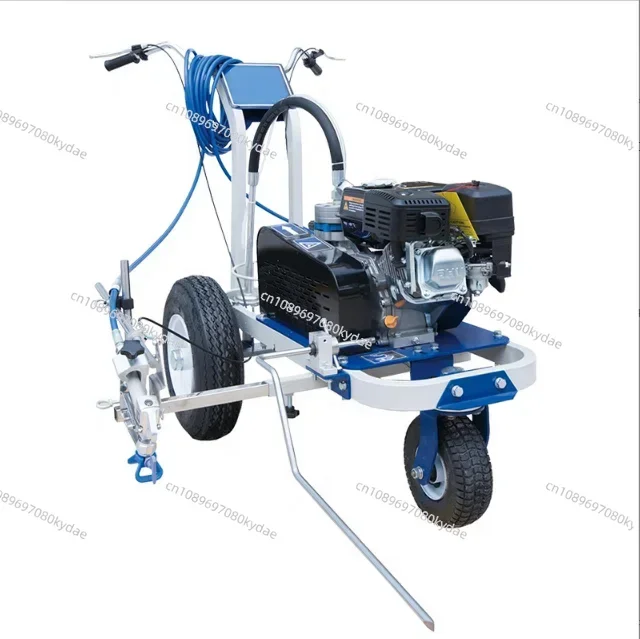 

Painting Road Marking Machines Manual Airless Cold Paint Tarmac road Marking Machine Street Making Marks 6.5HP