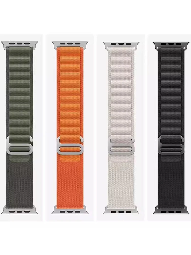 Watch strap for Apple watch Ultra Band 49mm 44mm 45mm 40 41 42mm 46mm Alpine loop bracelet correa iwatch series 9 8 7 SE 6 5 10