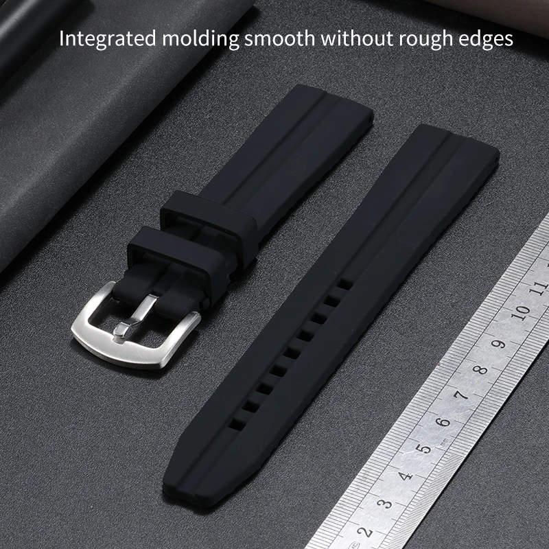 XL Extended Silicone Wristbands for Samsung Galaxy Watch for Huawei GT for Seiko Casio22mm Big Size Long rubber Waterproof strap