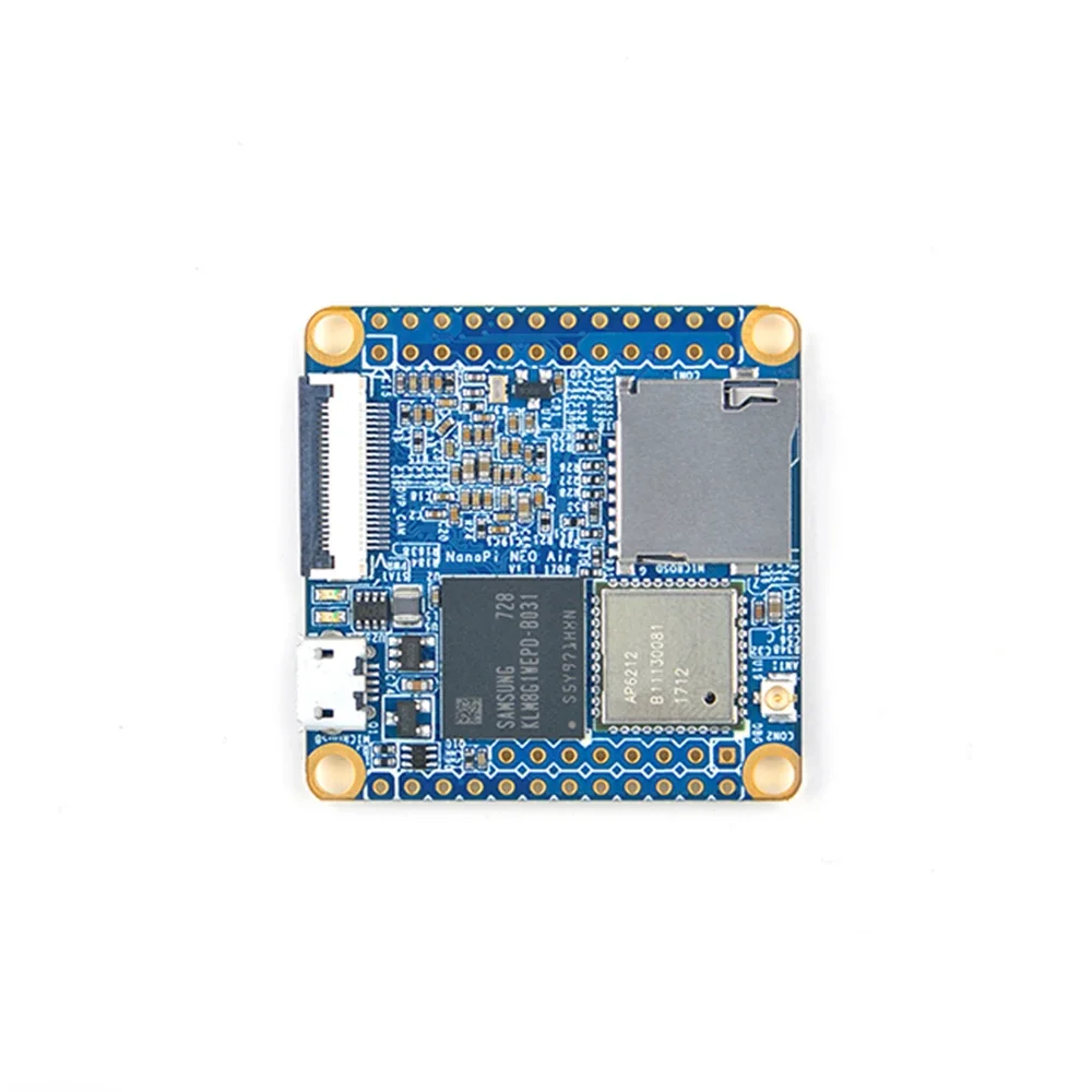 BoMaSFriendlyElec NanoPi NEO Air Development Boards 512MB RAM WIFI&Bluetooth,8GB EMMC Allwinner H3 Quad-core Cortex-A7