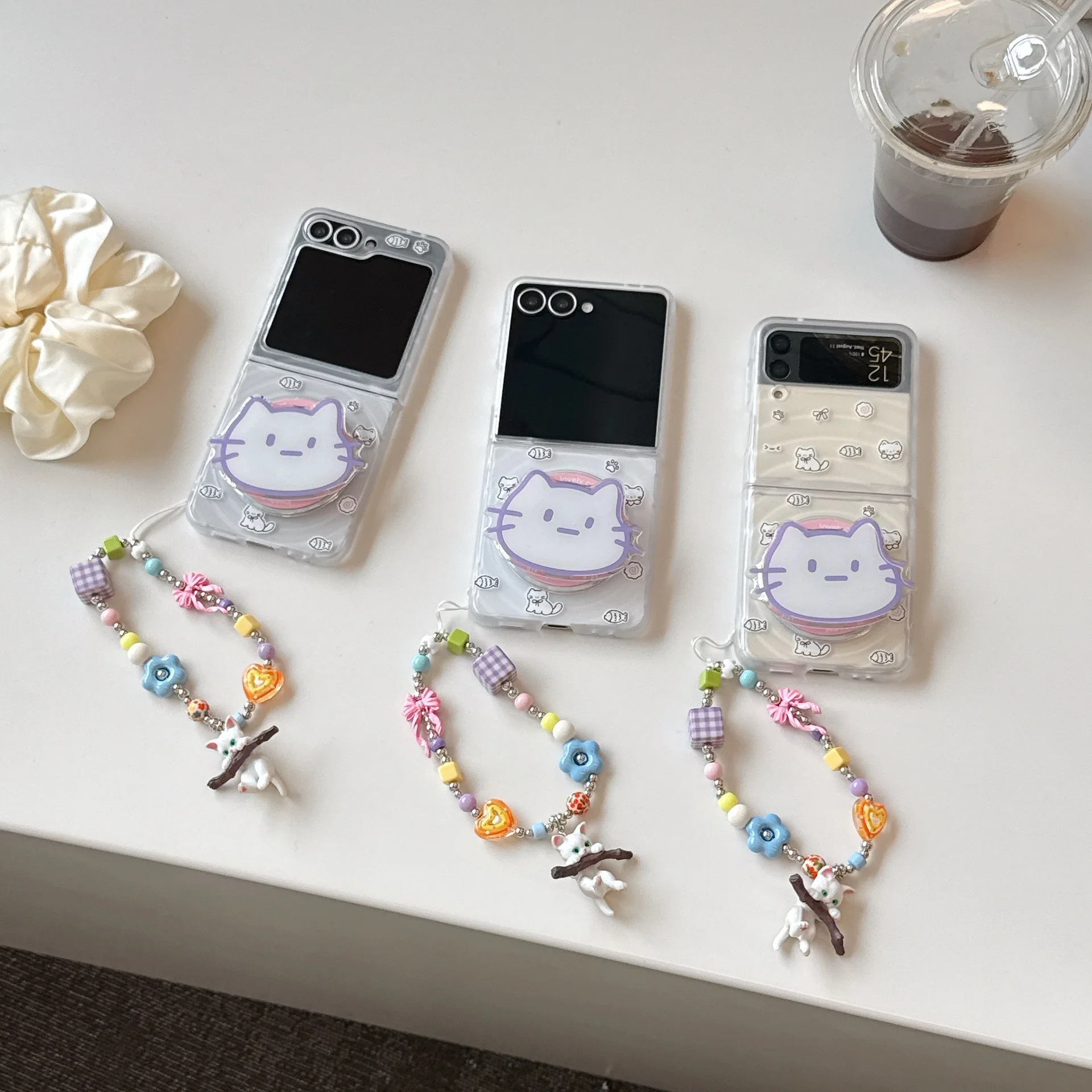 

810A100 Чехол для телефона Samsung Galaxy Z Flip 7 6 5 4, защитная задняя крышка для ZFlip5 ZFlip6 ZFlip7, чехол