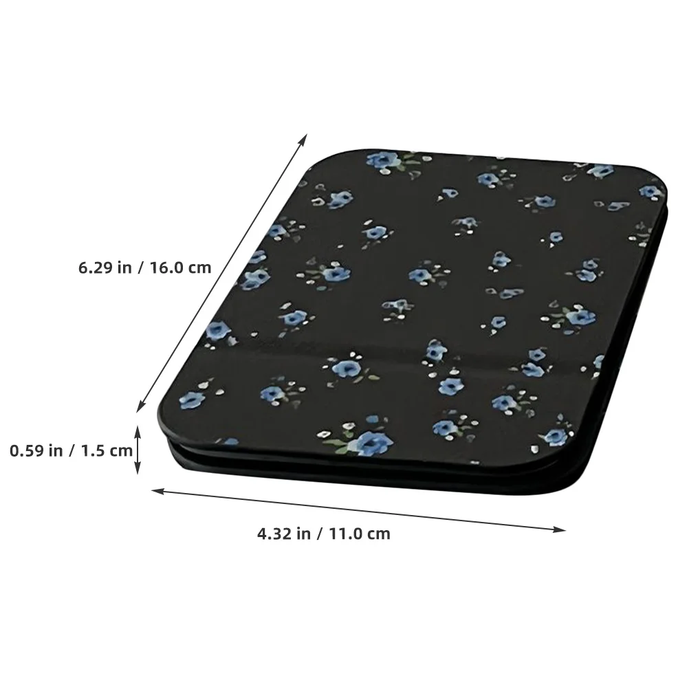 Make-up-Spiegel, faltbar, tragbar, leicht, kompakt, für den Schreibtisch, zusammenklappbar, für Reisen, kleiner Kosmetikspiegel, Tischspiegel