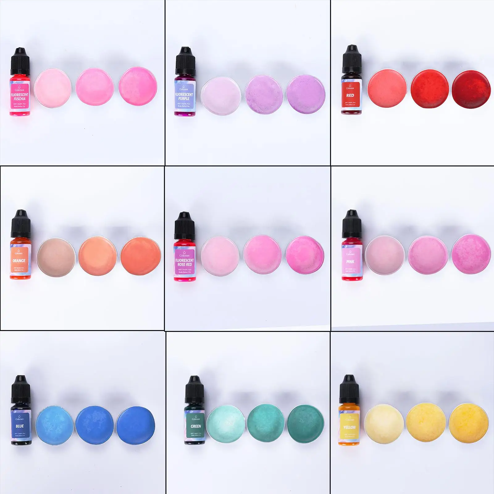 Candle Colorant Dye for Soy Wax Beeswax Gel Wax High Concentration Dropper Design for DIY Candles Soap and Resin Projects