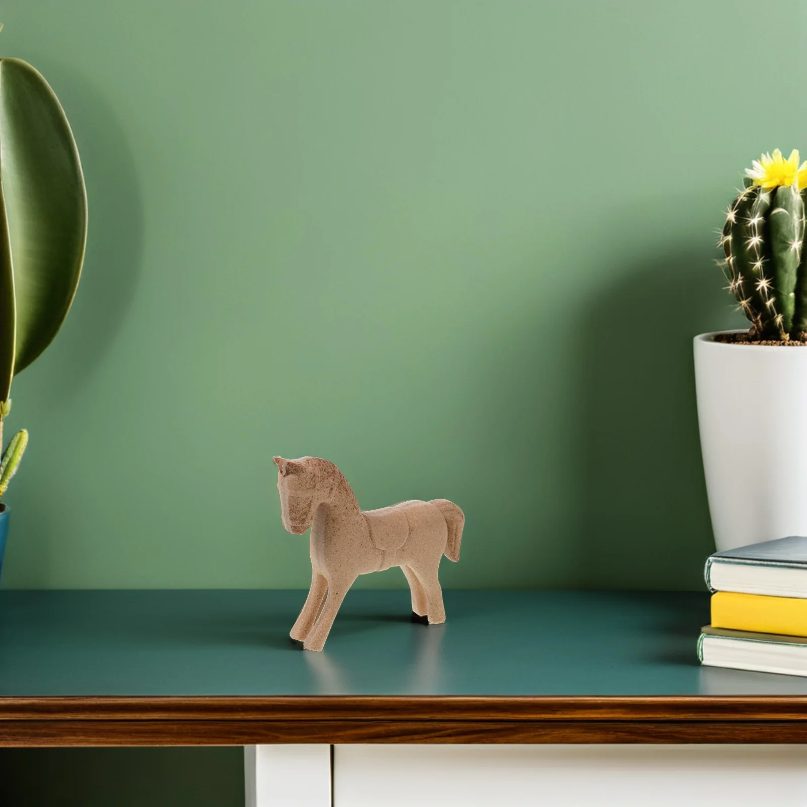 Figurines en bois inachevées, 2 pièces, artisanat peint pour enfants, projets de peinture, ornements d'animaux de table, décoration de bureau et de maison