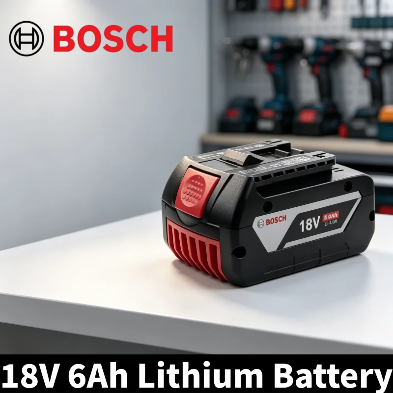 100% Bosch Original 18V Battery, 18V and 6000mAh Backup Batteries, Draadloze Professional System, BAT609 BAT618 GBA18V80 Tool Ba