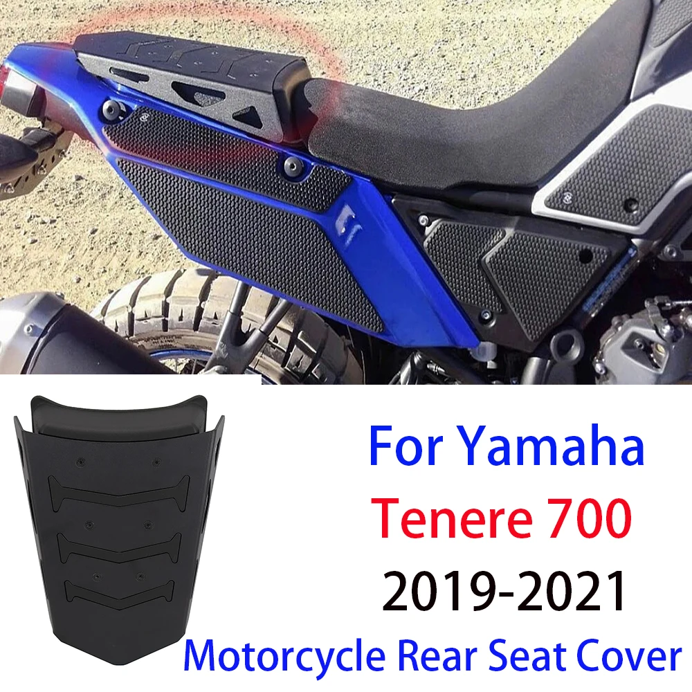 Tenere 700 Motorcycle Rear Seat Cover Mono Seat Rack Black Fairing Seat Cowl For Yamaha TENERE700 TENERE 700 2019 2020 2021