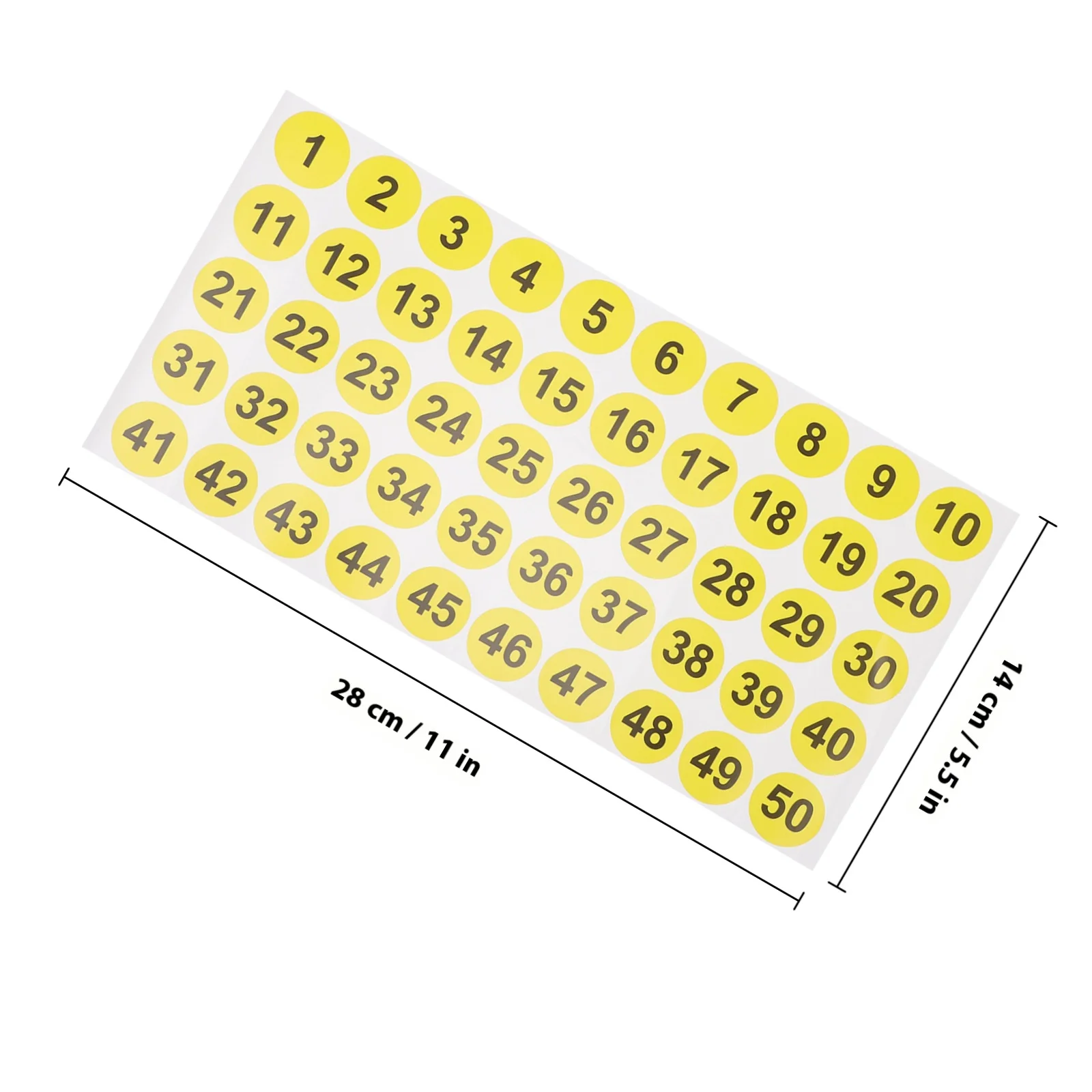 42 arkusze okrągłych naklejek z numerami, kolorowe samoprzylepne naklejki z numerami do zaklejania kopert, pakowania prezentów, rękodzieła DIY, dekoracji domu.