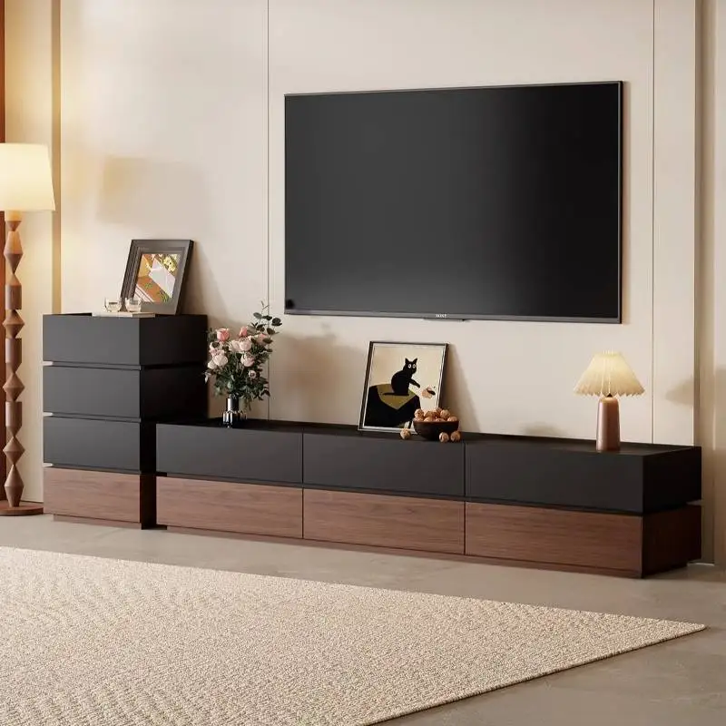 

Vintage Simple Tv Cabinet Living Room Drawers Office Designer Nordic Tv Stand Storage Unique Wooden Muebles Para Hogar Furniture