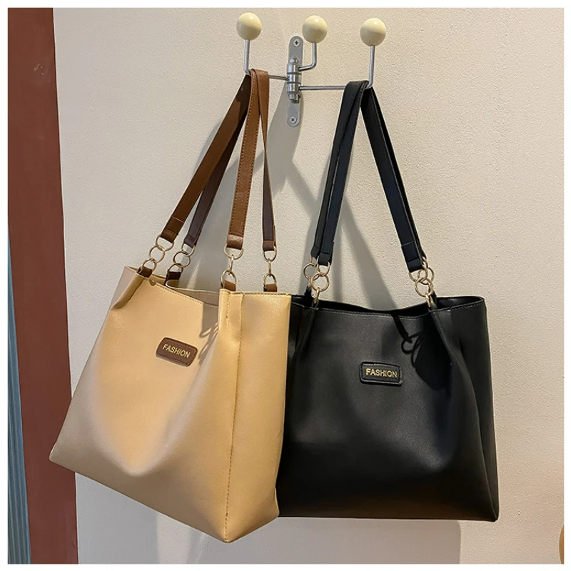 TRAVEASY Summer Large Capacity PU Leather Tote Bags for Women Fashion Zipper Female Shoulder Bags Casual Vintage ladies Hand Bag