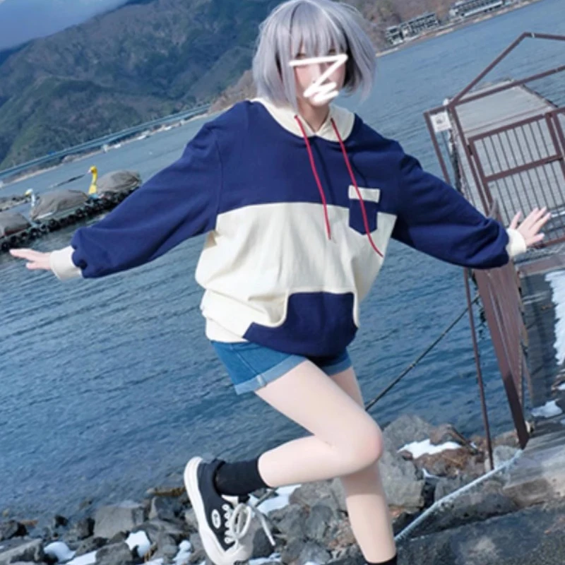 Anime BanG Dream It\'s MyGO Tomori Takamatsu Cosplay Coat Women Adult Hoodie Pullover Printing Sweatshirts Jacket Causal Tops