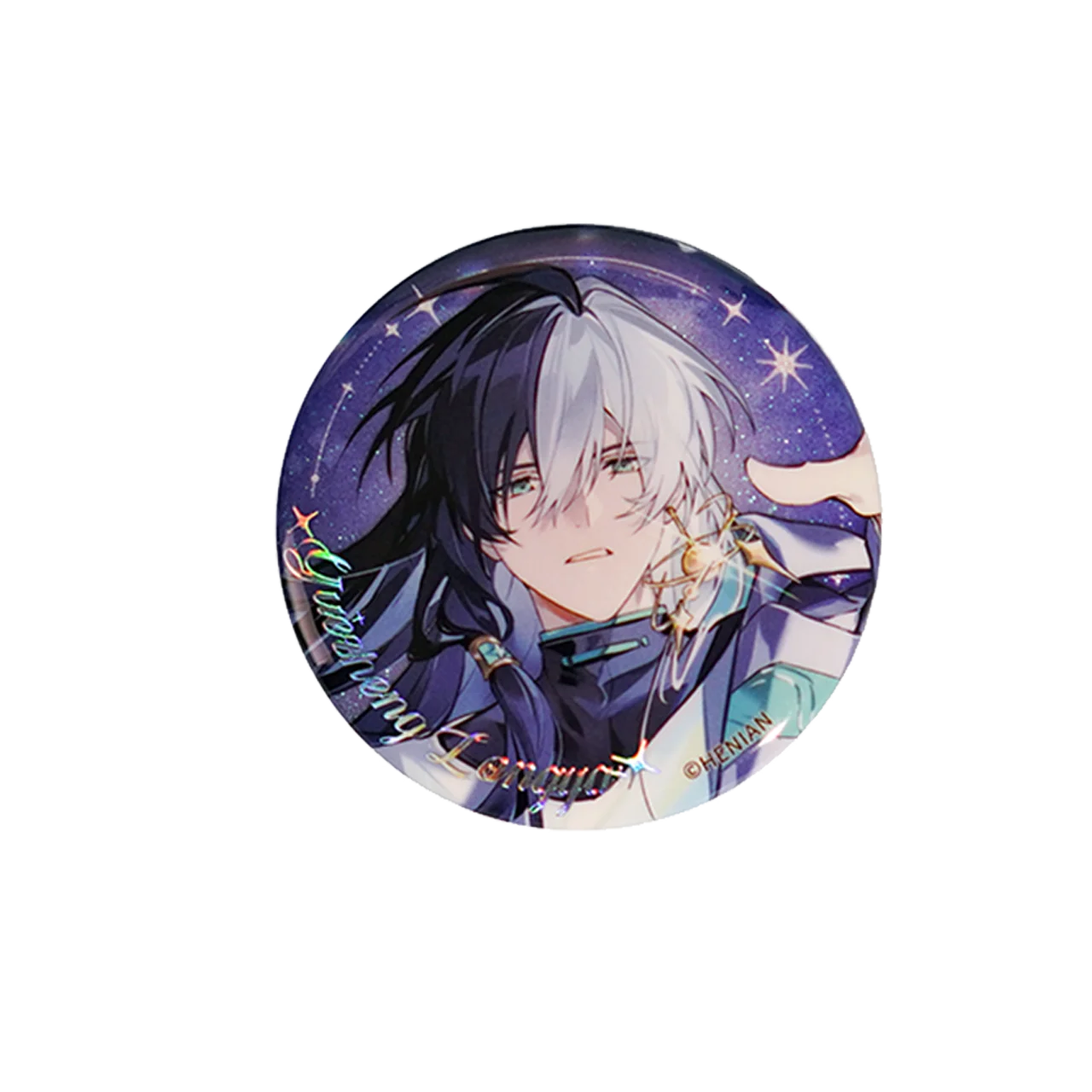 58 مللي متر أنيمي Vsinger لوه Tianyi ياماها Yuezheng Longya تأثيري حلي شارة دبوس SPTE صفيح بروش ﻿   دعامة عيد الميلاد جيلف