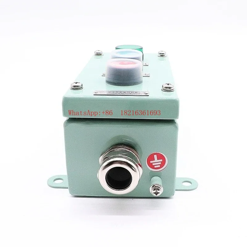 2026GOOD 20.26NEW Marine Steel Iron Button Box AN3-03 Start Emergency Stop Remote Control Switch With Button Box ZPB-3 Three H