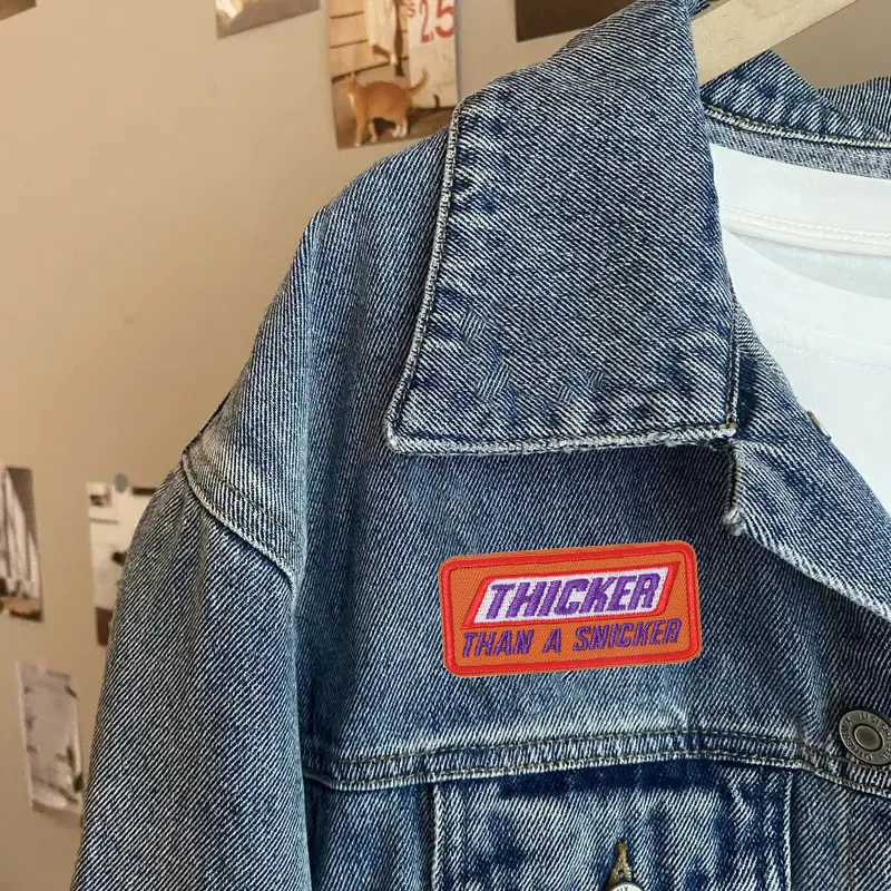 1PC Dikkere Dan Geborduurde Pa - Sewing Jackets recensie en prijs