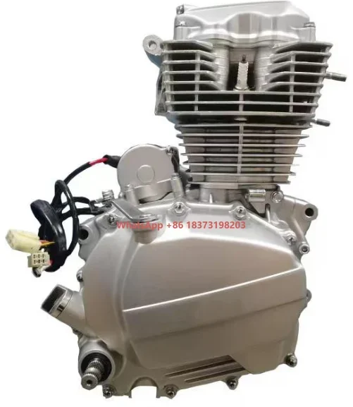 Single Cylinder 250cc Petrol Motorcyxle Engine Streetbikes Four Stroke Manual Clutch Air Cooling Motorcycle Assembly High Power