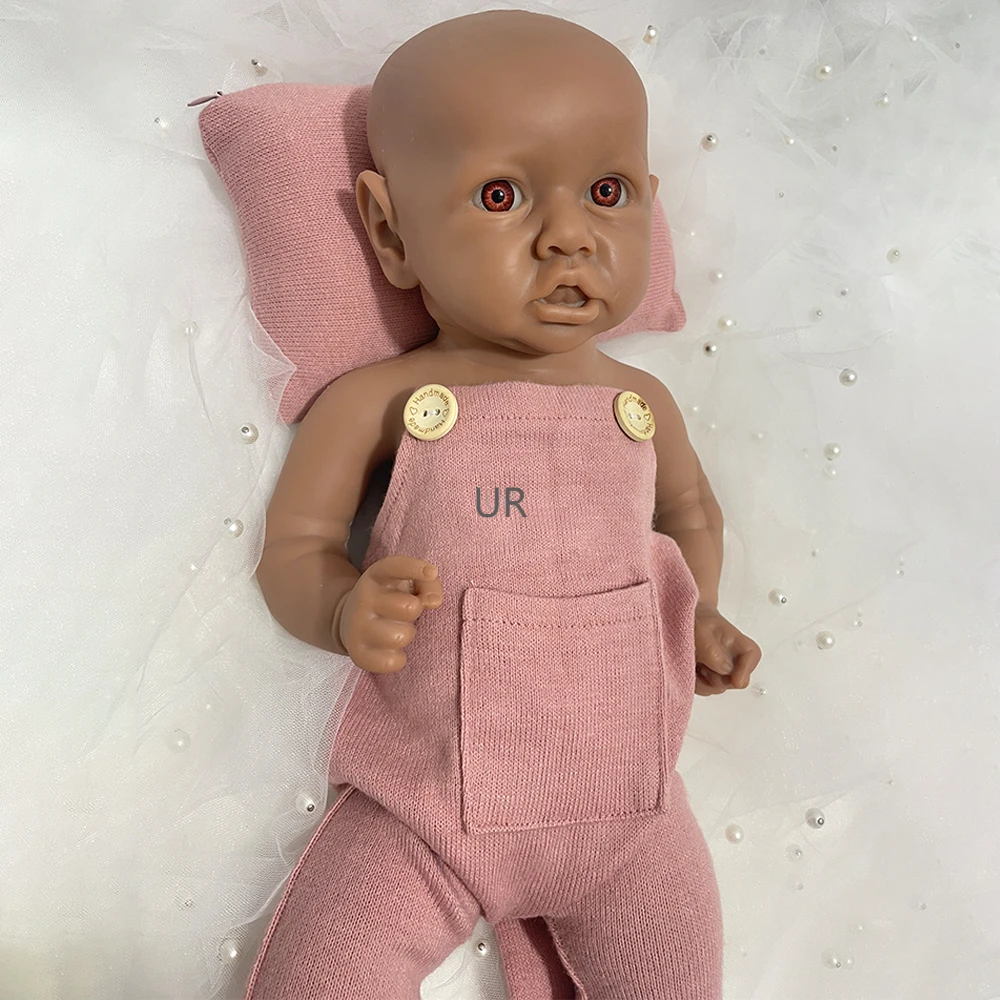 คุณสมบัติที่สมจริงและ Handmade Weighted Silicone Reborn Baby Girl Visible Veins ตุ๊กตาล้างทําความสะอาดได้สําหรับการสอน Companion ของขวัญ