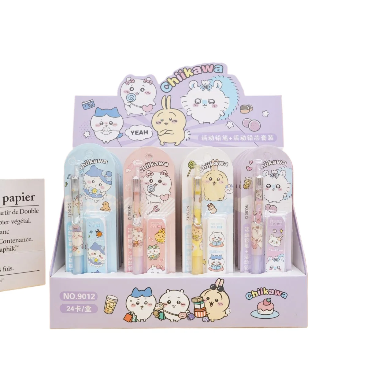 Anime Chiikawa Momonga Usagi Mechanical Pencil Set Creativit