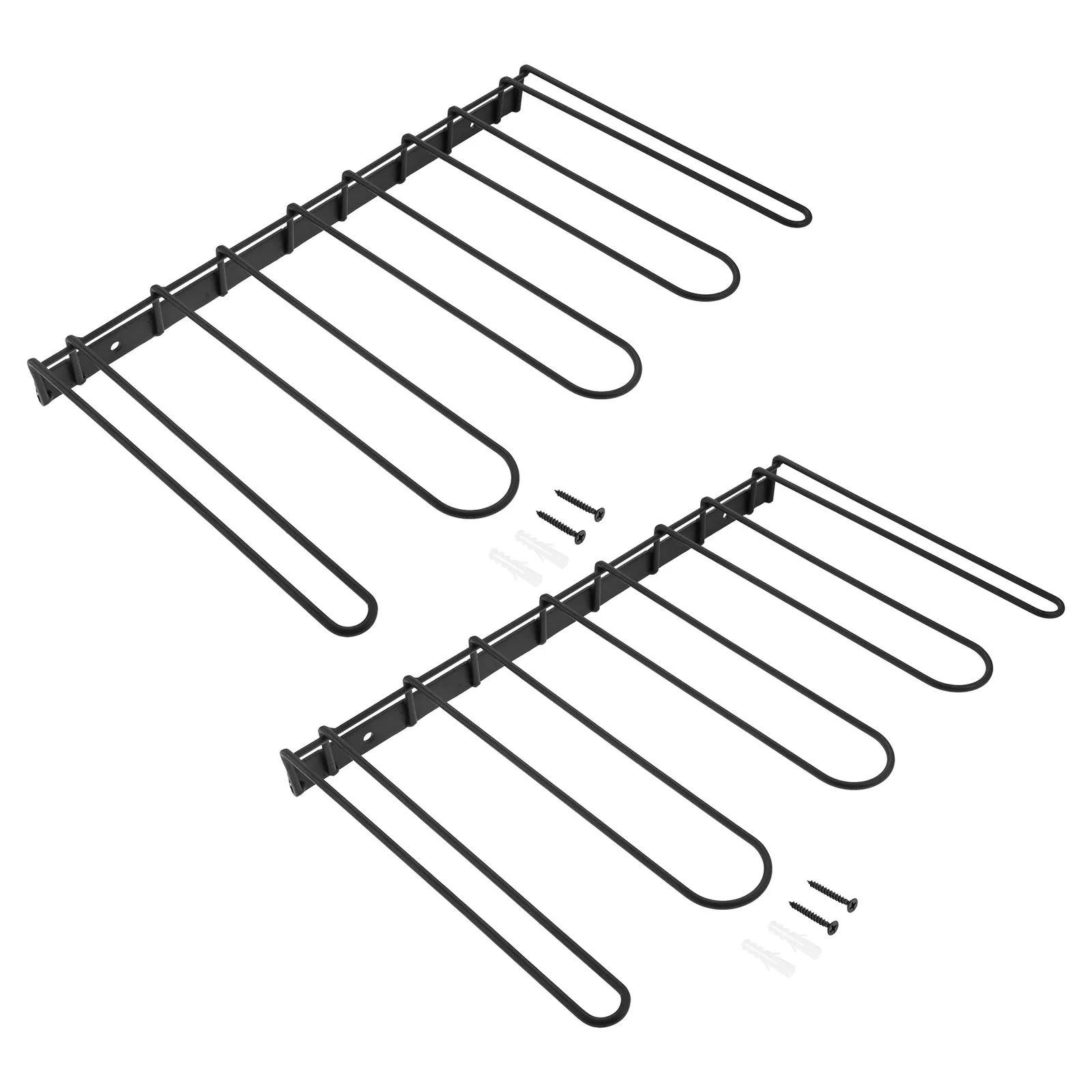 

2Pcs Wader Boot Hangers Wall Mount Sturdy Boot Rack Tall Shoe Holder for Closet Entryway Indoor Garage Space-saving Anti-rust