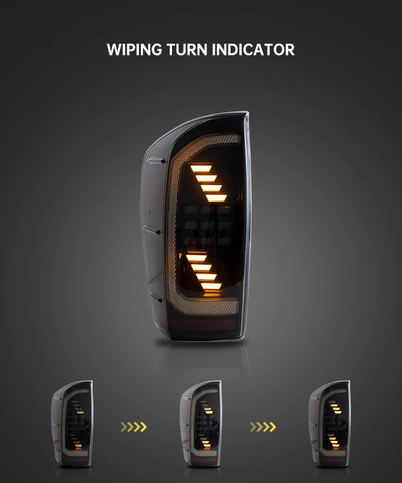 Vland Factory Wholesale Tail Light For Toyota Tacoma 2016-up Trucks Yellow Turn Signal Car Lamp Accessories System Auto Lighting