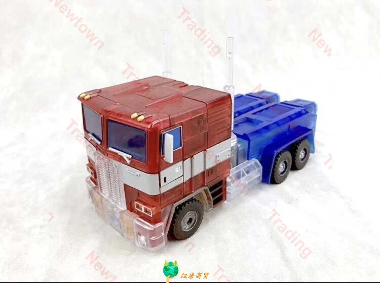 Jouets de transformation carré magique MS-TOYS MS-01T lumière de liberté Op Commander 24CM Version transparente jouet figurine d'action