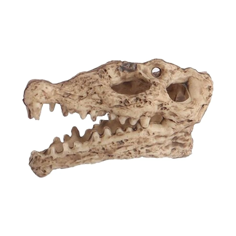 ถังปลา Skull ภูมิทัศน์ Decors เครื่องประดับ Miniature Skull Aquarium สัตว์ Dropship