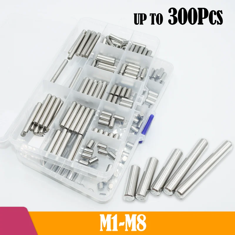 

Cylindrical Pin Metal Dowel Pins M2 M2.5 M3 M4 M5 Stainless Steel High Harden Locating Parallel Solid Lock Pin for Furniture Toy