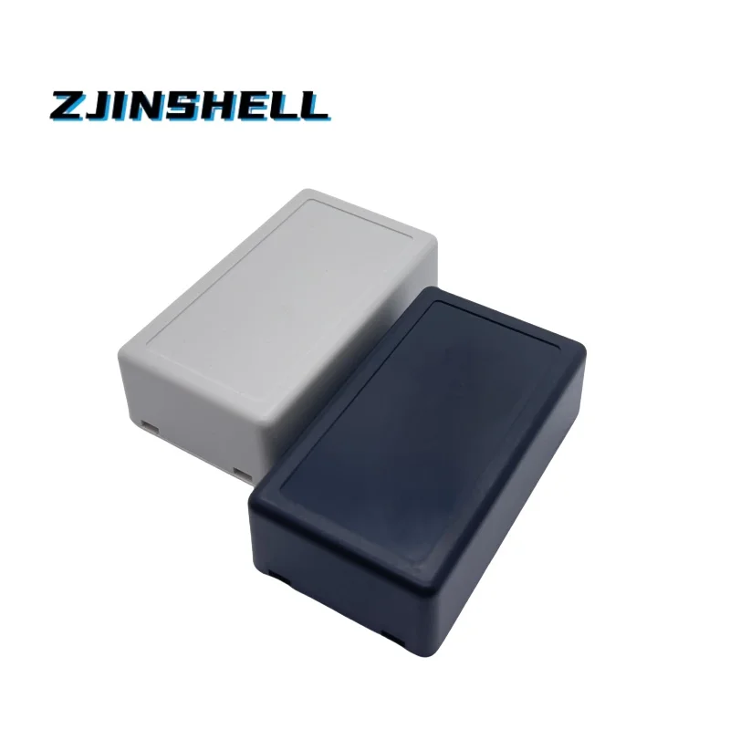 1pcs Plastic power supply screwless switch shell, electronic junction box, instrument button control box 72x42x24mm