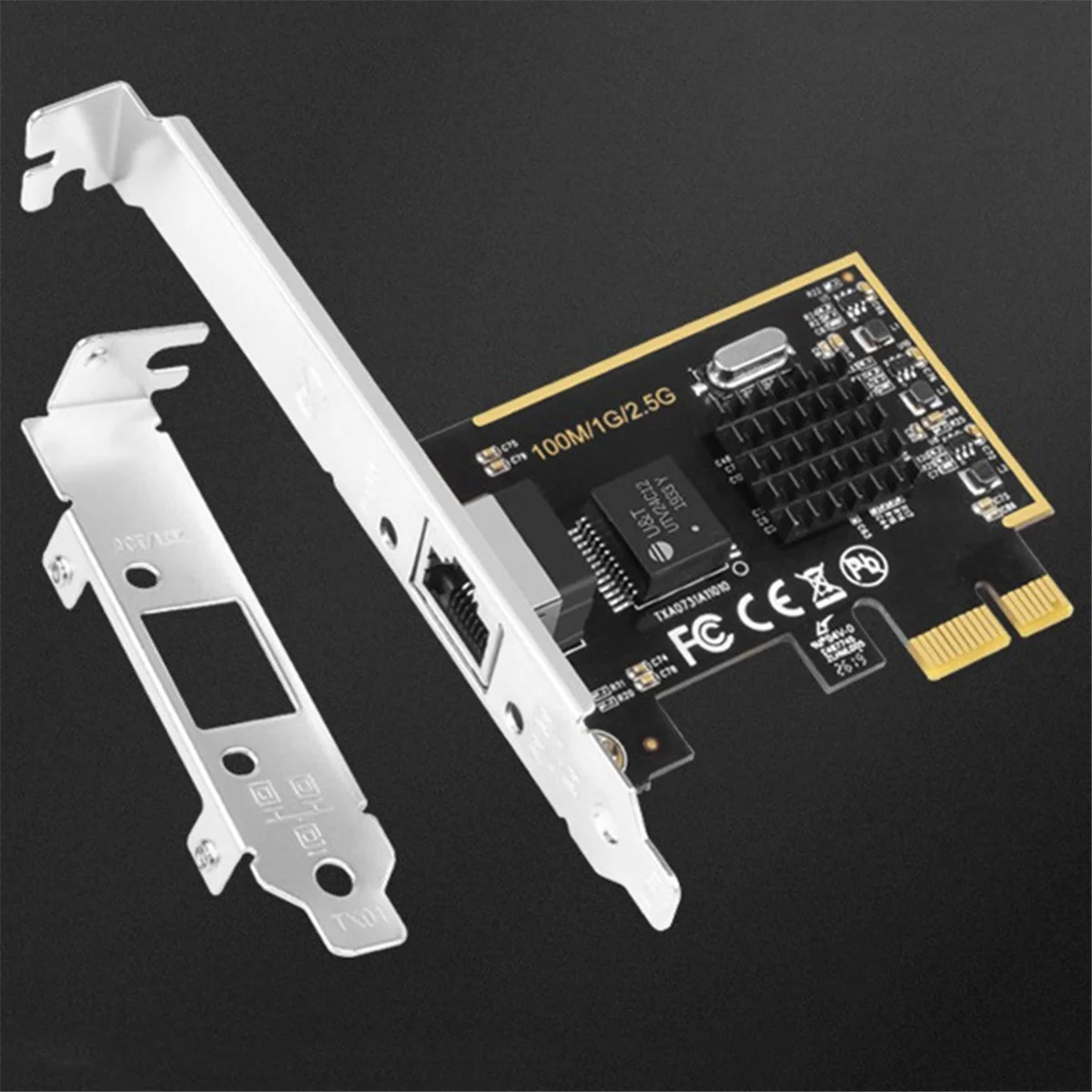 Gaming Gaming Port 2.5G Gigabit LAN Card Desktop Built-in PCIE Gigabit LAN Port RTL8125PXE Multi-Function LAN Card