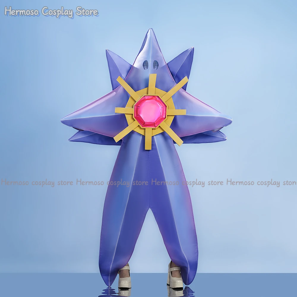 Mega Starmie Strój Cosplay w Kształcie Gwiazdy Akcesoria do Gier Interesująca Kolekcja Dekoracja Prezent na Boże Narodzenie Ubranie Prezent