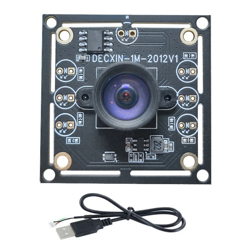 A73E-10PCS 100 Degree Camera Module 1MP OV9732 1280X720 30Fps USB Camera Module Drive Free For Winxp/7/8/10 With 60Cm Cable