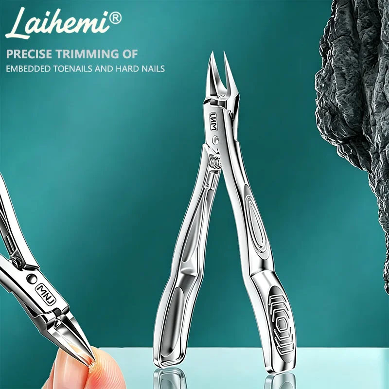 Laihemi Ultra-Sharp Nail Clippers, Precise Trimming Of Embedded Toenails And Hard Nails, Manicure Tools, Ergonomic Design