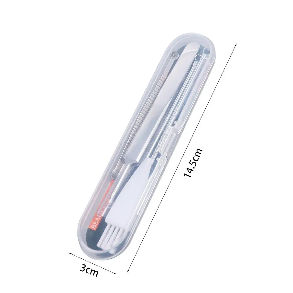 Pince à points noirs pour boutons à cellules Ultra-fines, outil d'élimination de l'aiguille d'acné en acier inoxydable, facile à utiliser, pincettes fortes pour l'acné