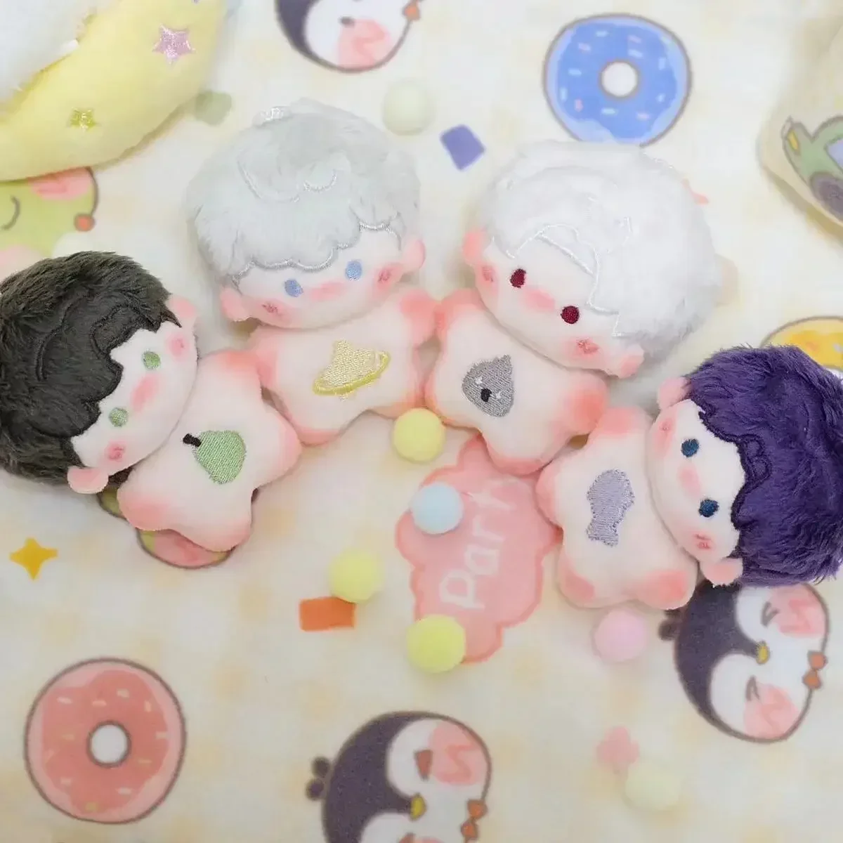 

Аниме Love and Deepspace Sylus Xavier Zayne Rafayel Косплей Плюшевая кукла Maumet Starfish Body Кукольные игрушки Подвеска Рождественский подарок 5 см