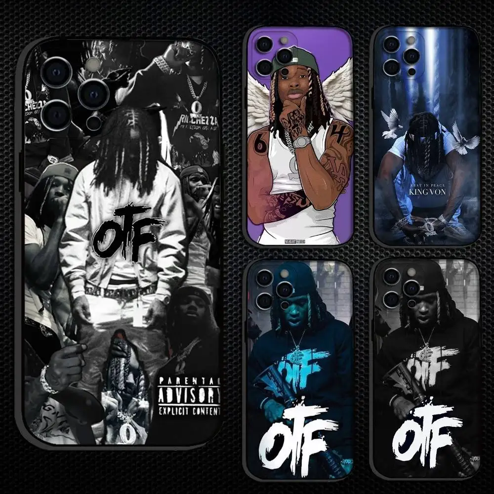 

Rap K-King V-Von Phone Case For iPhone 16,15,14,13,12,11 Plus,Pro Max, Others Soft Black Cover