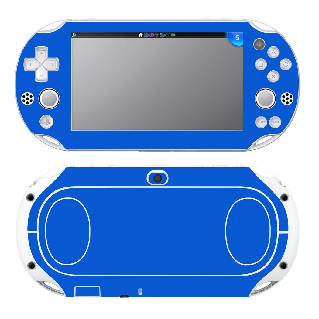 10 Pure Clean Solid Colours Vinyl Skin Sticker Protector for Sony PS Vita PSV 2000 Skins Stickers PSV2000